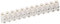 Legrand - Borne de raccordement Nylbloc - 2,5mm² - 24A - 12 bornes - blanc