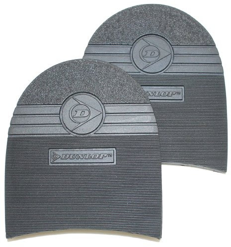 Langlauf Schuhbedarf Schuhabsatz Reparatur - Dunlop Grip Absatz in Schuhmacherqualität - 1 Paar Anti-Rutsch-Absätze zum Aufkleben - Absatzgummi in Europa hergestellt Größe Gr.70 (L92 x B86 mm)