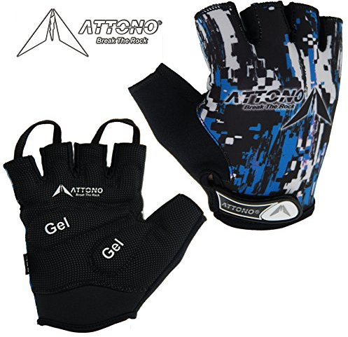 ATTONO Fahrradhandschuhe Gel Fahrrad Rad Bike Handschuhe Größe 11