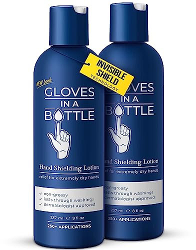 Gloves In A Bottle Shielding Lotion 8oz-240ml -2 PACK For dry cracked sk8n