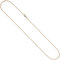 1,5mm Rundankerkette Kette Collier aus 585 Rotgold Gold Goldkette 42 cm