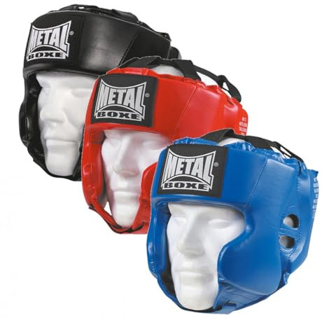Metal Boxe MB117 Casque Rouge Junior