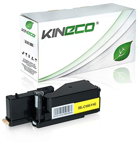 Kineco Toner kompatibel mit Dell C1660W - 59311131 - Yellow 1.000 Seiten