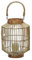 Windlicht aus Weide mit Henkel Asia 34cm