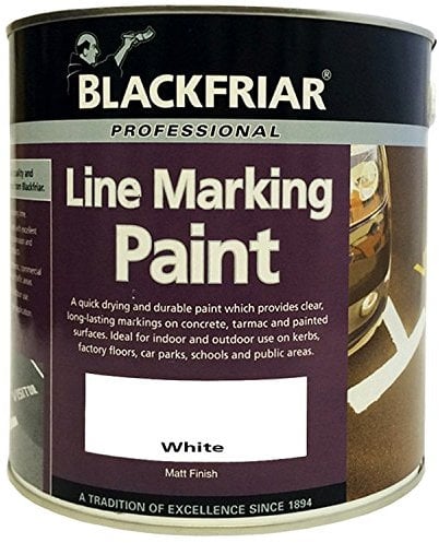 Blackfriar Road Line Marking Paint White - 5 Litre