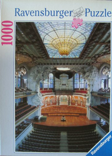 Ravensburger Puzzle 1000 Teile Palau de la Musica Barcelona