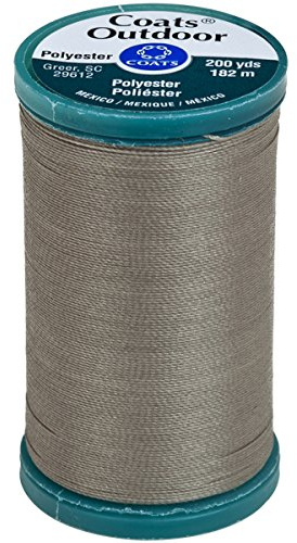 Coats 108553 Outdoor Living Thread 200yd, Steel