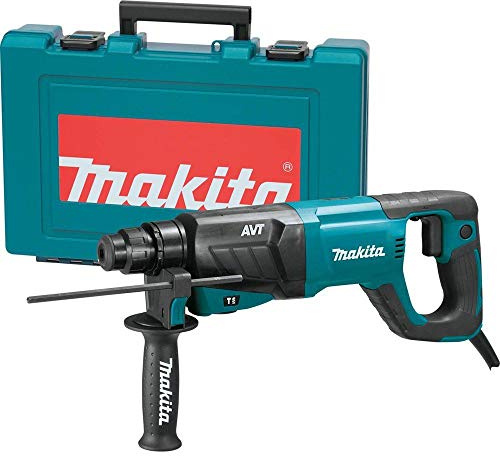 Makita HR2641 1 AVT Rotary Hammer, Accepts Sds-Plus Bits (D-Handle)