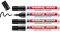 Edding 4-3000-4-1001 Permanentmarker Schwarz wasserfest: Ja