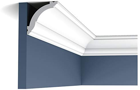 Orac Cornice moulding CX100 200 cm x 6.9 cm x 7.1 cm Extruded polystyrene (HDPS) pre-primed