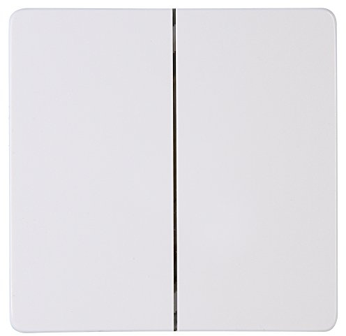 Kopp HK05 2/4 Free Control Doppel-Schalterwippe Arktis-Weiß