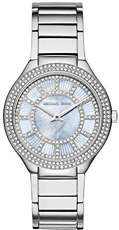 Michael Kors Femmes Analogique Quartz Montre avec Bracelet en Acier Inoxydable MK3395
