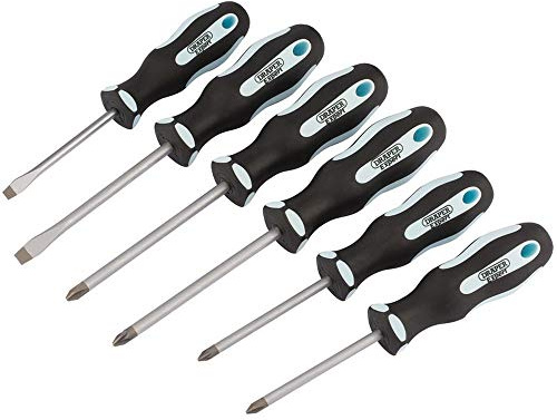Draper 63588 Soft Grip Screwdriver 6 Piece Set