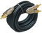 Dynavox cable estéreo RCA, contactos chapados en oro, adecuado para dispositivos de audio con conectores RCA como amplificadores, reproductores de CD, receptores AV, color negro/rojo, longitud 10.0m