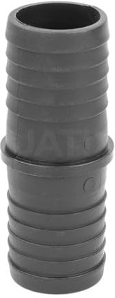 Pisces Inline Pond or Garden Barbed Hose Joiner 32mm - 32mm (1.25-1.25 inch) - Tubing Adapter for Easy Connection of Hosepipe