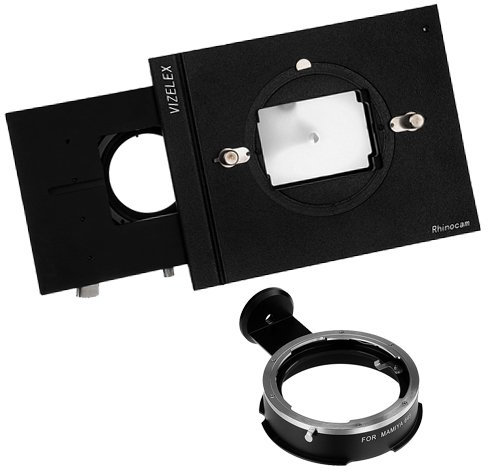 Vizelex RhinoCam Image Stitching Board Compatible with Mamiya M645 Manual Focus Lenses on APS-C Sony E-Mount Cameras - by Fotodiox Pro