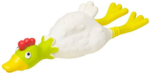 Petface Hundespielzeug aus Latex, Huhn, quietschend, weich, klein