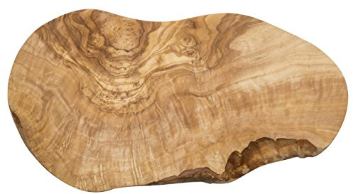 IB Laursen - Schneidebrett, Servierbrett - Olivia - UNIKA - 100% Olivenholz - 30 x 14 cm