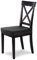 SCHEFFLER-Home Stuhlbezug Marie Schwarz/elastischer Stuhl Schutz mit Fleckenschutz/wasserabweisender Sitzbezug Esszimmerstuhl/Elegante Sitzbezüge für Stühle/Stretch Stuhlhussen Schwarz