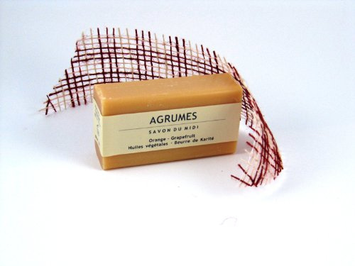 Savon du Midi Karitébutter-Seife mit Orange & Grapefruit (100 g)