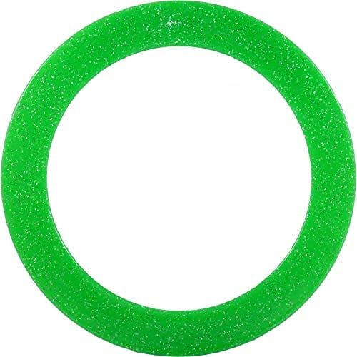Mister Babache Jonglierring 24 cm - Glitzer Primär Gelb