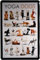 WOGEKA ART Retro Blechschild - Comic Yoga Dogs Hunde - witziger Spruch als Geschenk-Idee zum Geburtstag Weihnachten zur Dekoration 20x30 cm Vintage-Design aus Metall 814