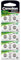 10 x AG5 393 Alkaline Coin Cell Button 1.5v Battery