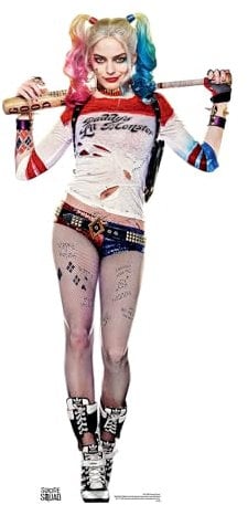 Close Up SC1220 Suicide Squad Pappaufsteller Harley Quinn Baseballschläger