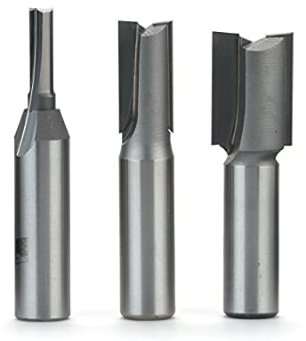 Whiteside Router Bits 470 Undersize Plywood Dado 3 Piece Set with 7/32-Inch,15/32-Inch, and 23/32-Inch Cutting Diameter with 1/2-Inch Shank