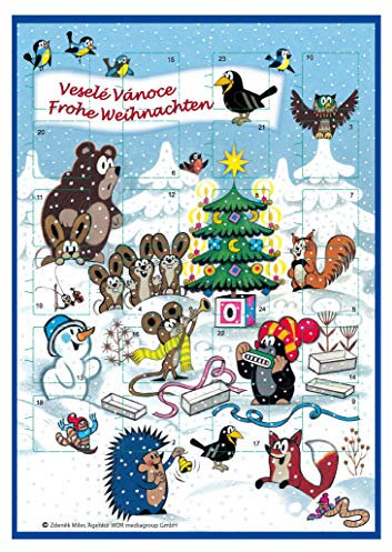 Unbekannt Adventskalender Der Kleine Maulwurf gefüllt Schokolade 50g