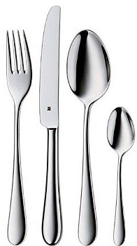 WMF TAFEL BESTECK SET SIGNUM 24 TEILIG HOTEL EDELSTAHL 6x GABEL MESSER LÖFFEL