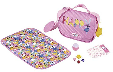 Zapf Creation 822227 Baby Born Wickeltasche Puppenzubehör, rosa