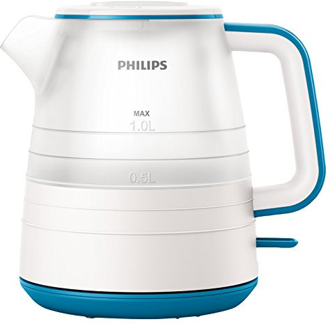 Philips HD9344/10 Wasserkocher (transparent, 1 L, 2200 W)
