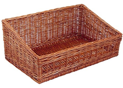 Backideen System-Regalkorb rechteckig, braun, T 30cm x B 50cm x Hv 16cm x Hh 27cm