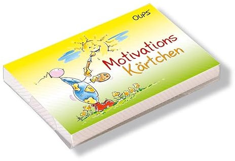 Oups Kärtchenbox: Motivations Kärtchen