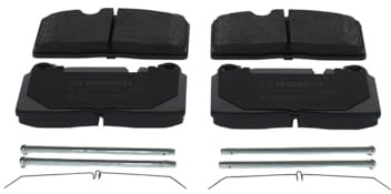 Bosch BP1689 - Auto Bremsbeläge vorne - 1 Set mit 4 Bremsbelägen | Bosch-Qualität - für weniger Bremsgeräusche und Bremsstaub - ECE-R90 zertifiziert - kupferfrei