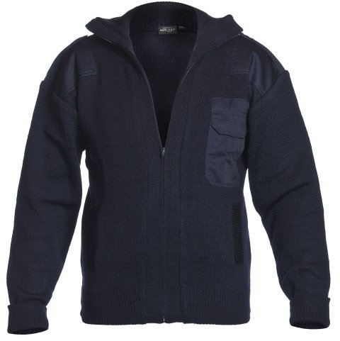 Mil-Tec Knitted Jumper,Blau (navy blue),48