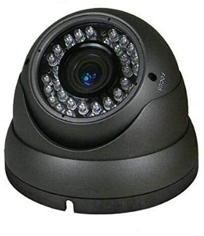 BW® CCTV Camera IMX138 1000TVL HD Day and Night 2.8-12mm Vari-Focal Korea Grey Dome Camera With IR-CUT function Outdoor or Indoor Use