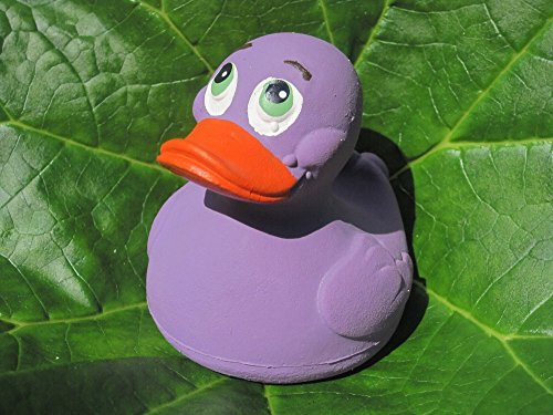 Lanco 8424678008816 Quietscheentchen - Lila; 100% Naturkautschuk, violett, 200 g