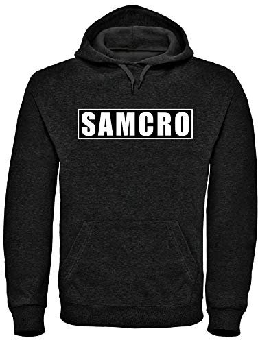 Digital Pharaoh Sons of Anarchist SOA Anarchy Samcro Kapuzenpullover, Gr S-3XL, Redwood Original, Jax Teller Gr. XL, schwarz