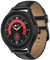 SUNDAREE Cinturino Compatibile con Samsung Galaxy Watch 4 6 7 Classic 43MM 47MM 42MM 46MM 40MM 44MM 5 Pro/Active 2/Garmin Venu/GTS 4 MINI/Withings Scanwatch,20MM Nero Pelle Orologio Ricambio Band