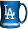L.A. Dodgers Navy Blue 15oz. Ceramic Relief Mug