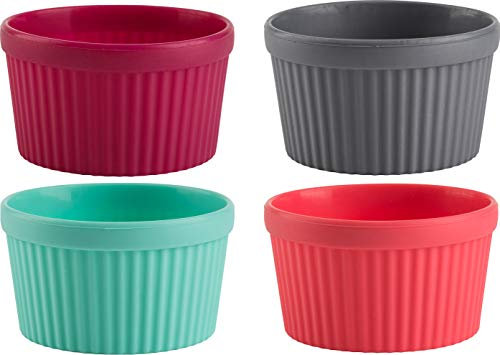 Trudeau LOT 4 RAMEQUINS en Silicone