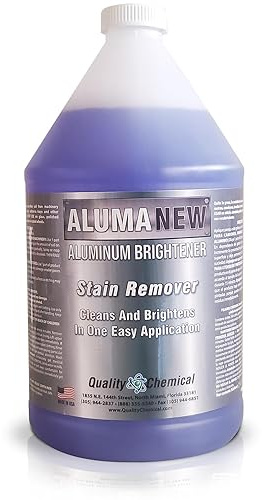 Aluminum Brightener/Stain Remover/Cleaner & Restorer/Made in USA/Quality Chemical / 1 Gallon (128 FL Oz)