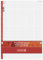 Brunnen 1066928 Lot de 50 feuillets mobiles A4 petits carreaux avec marges Réglure 28 70 g/m²
