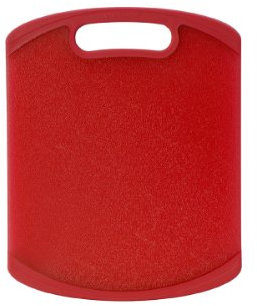 Farberware Planche à découper antidérapante 20 x 25 cm - Rouge 8-Inch by 10-Inch Rouge