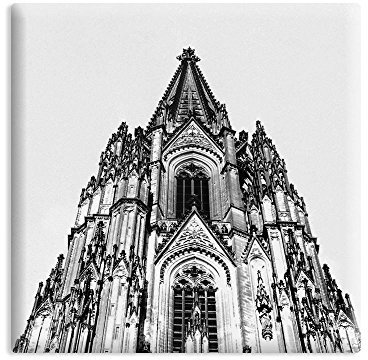 Kühlschrankmagnet Köln - 5 x 5 cm - Magnet mit Fotokunst-Motiv: Kölner Dom