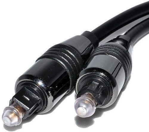 REALMAX® Toslink Cable 1m 2m 3m 4m 5m 10m Digital Optical audio Gold Premium Quality supports all Toslink enabled devices and gadgets (10m Toslink Cable)