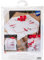 Vervaco Stickpackung Kreuzstich Set Vorgedruckt Tischläufer Wichtel Stickdecken Vorgezeichnet DIY Basteln Erwachsene Kreativ Stickläufer zum Selbersticken 40 x 100 cm Stickset