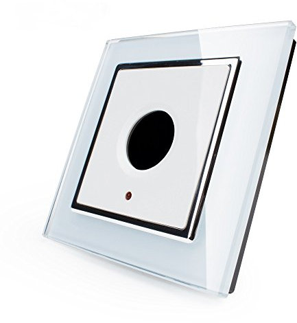 Interruptor de luz táctil con temporizador, interruptor con tiempo de retardo VL W291Y 11 blanco